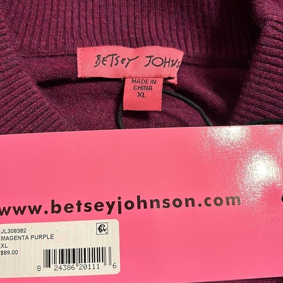 Betsey Johnson Burgundy Mini Dress - Picture 9 of 11